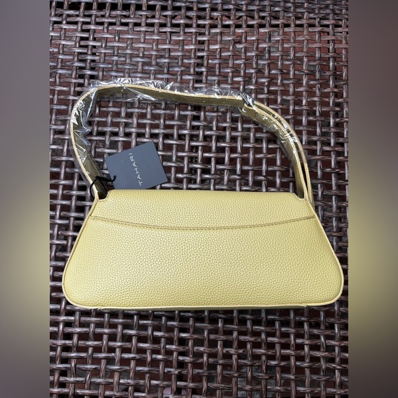 Tahari SERAFINA SHOULDER Bag in Citron New with Tags! - Picture 7 of 10